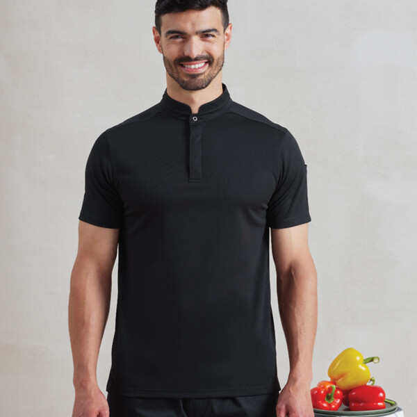 Premier Essential Coolchecker® Short Sleeve Chef's Shirt Thumbnail