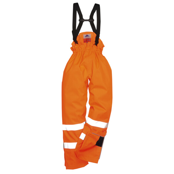 Bizflame Rain Unlined - Hi-Vis Antistatic FR Trouser Thumbnail