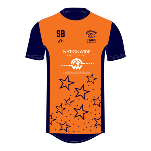 Cheshire Stars Evo Tee Shirt - Adult Thumbnail